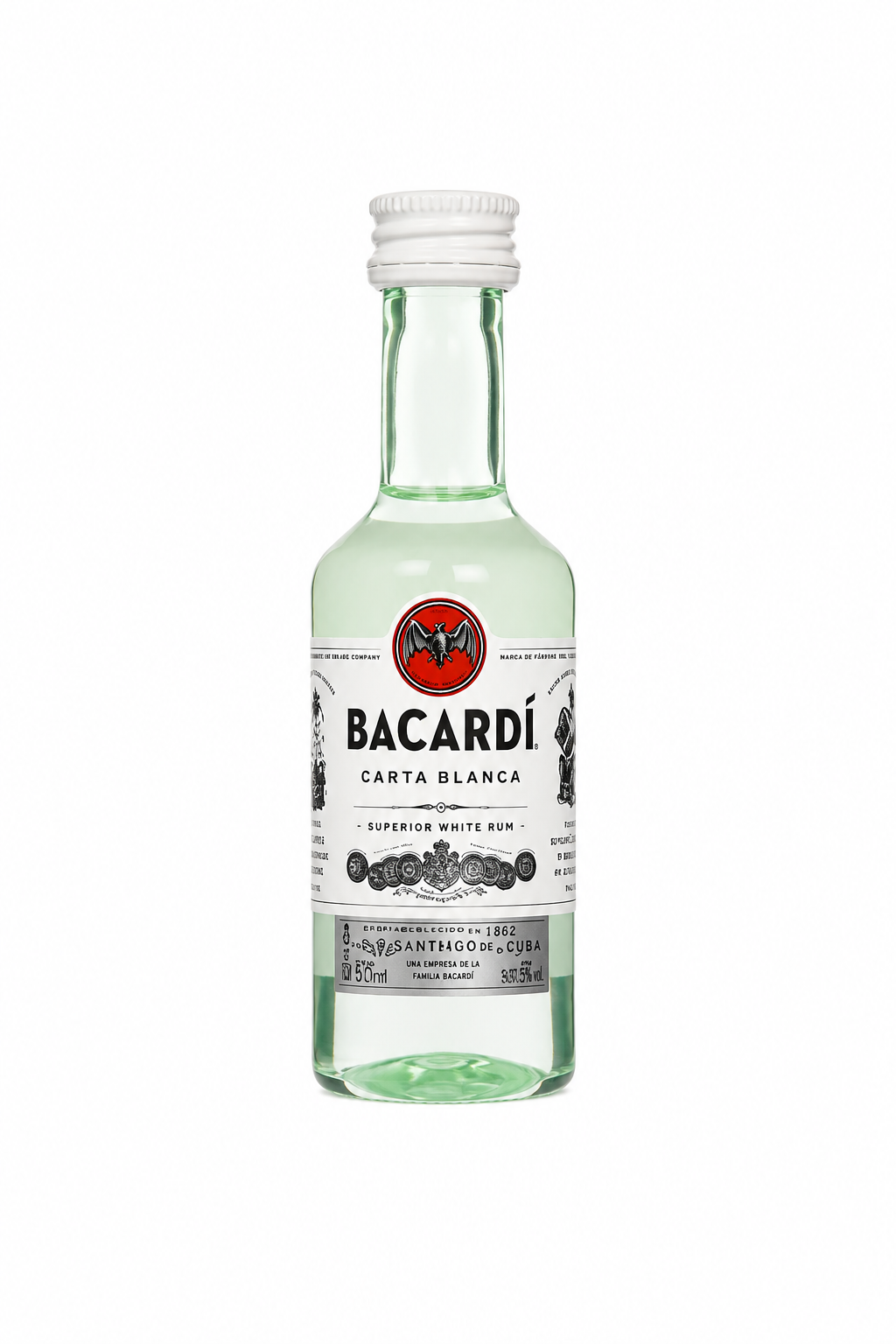 Bacardi Carta Blanca Rum Mignon 5 cl